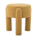 Тапициран стол в цвят жълта охра Bruno – Bloomingville