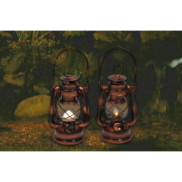 LED фенер бронзов (височина 19 cm) – Hilight-image-1