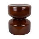 Стъклена кръгла странична масичка ø 35 cm Doble  – Leitmotiv