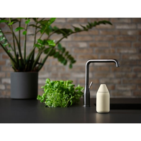 Светложълт силиконов диспенсер за сапун 300 ml Singles – Zone-image-2