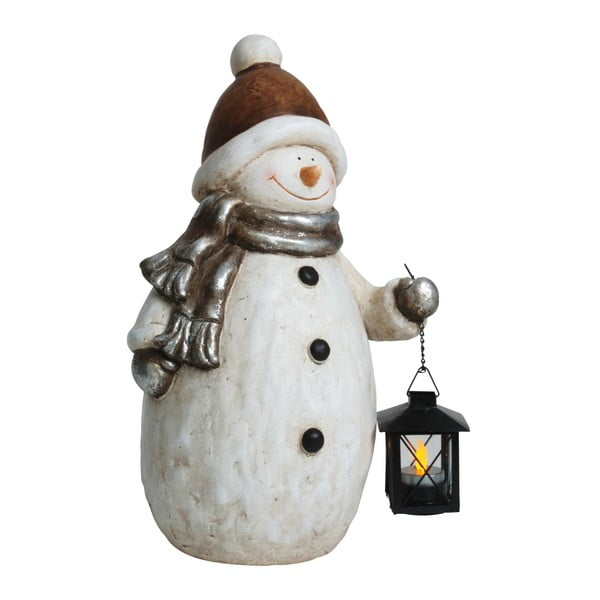 Коледна статуетка Снежен човек, височина 42 см - Naeve