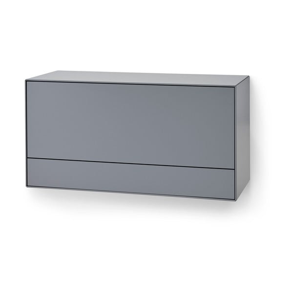 Многофункционален шкаф за стена в графитено сиво Edge by Hammel - Hammel Furniture
