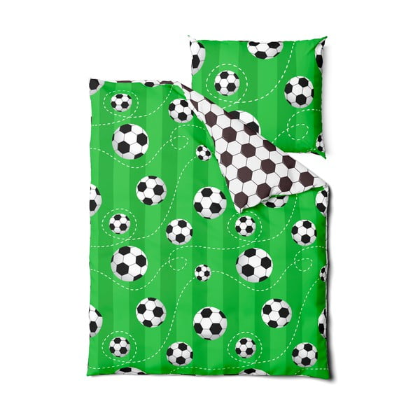 Детско памучно спално бельо Soccer, 140 x 200 cm - Bonami Selection