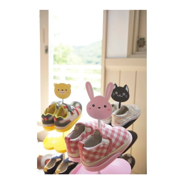 Черна метална стойка за детски обувки Kid's Shoe Rack – YAMAZAKI-image-2
