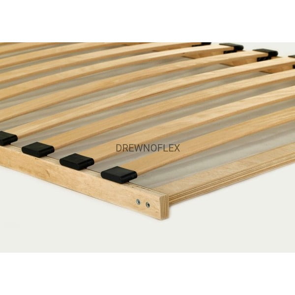 Двуетажно легло от борова дървесина 80x180 cm в естествен цвят Mila DMP - Adeko-image-4