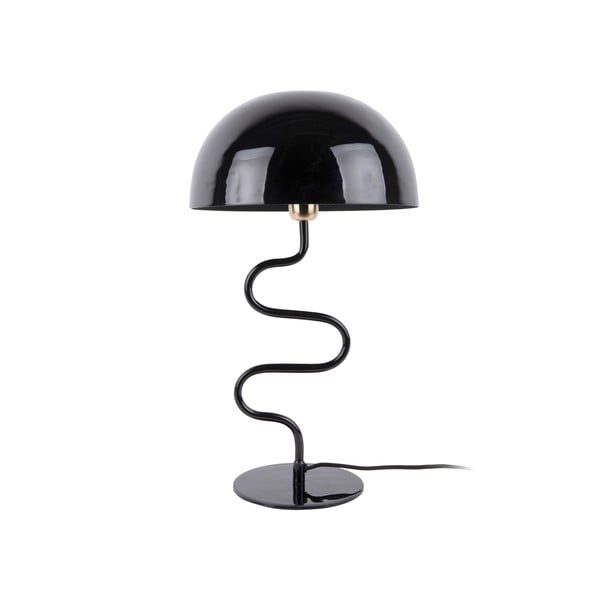 Черна настолна лампа (височина 54 cm) Twist - Leitmotiv
