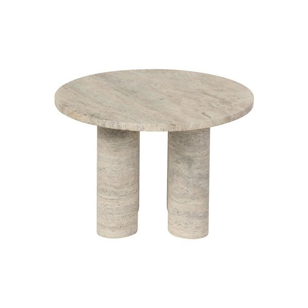 Каменна кръгла странична масичка ø 52 cm Volos – Blomus-image-2