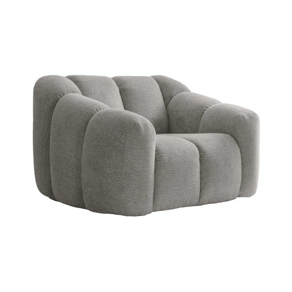 Светлосиво кресло Shell – Miuform