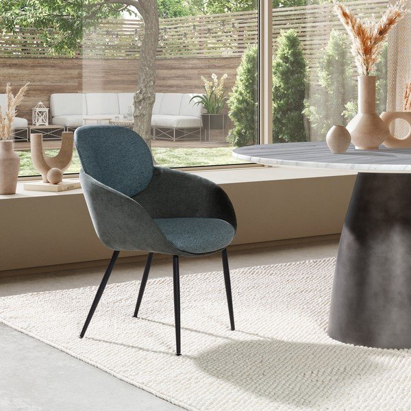 Синьо  кресло Nure – MOME-image-1