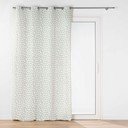 Бяло-зелена завеса 140x240 cm Maddy – douceur d'intérieur