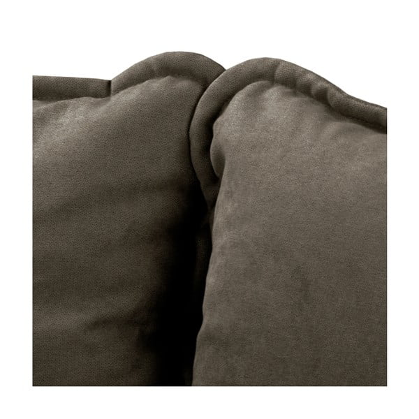 Кафяв диван 193 cm Beata - Ropez-image-1