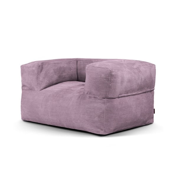 Лилав пуф от рипсено кадифе MooG – SLOWDOWN