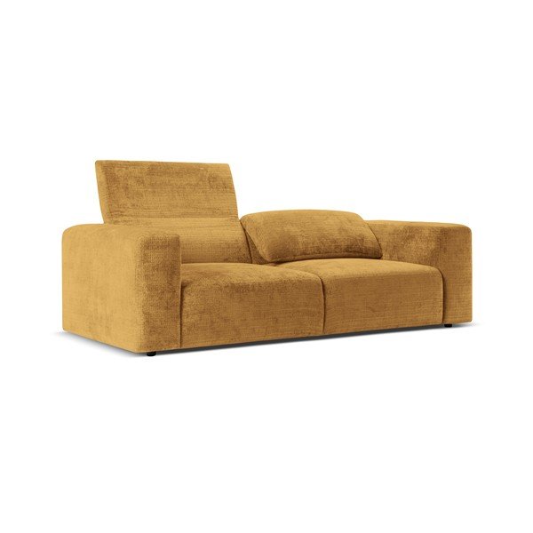 Диван в цвят жълта охра 234 cm Cruz – Micadoni Home-image-3