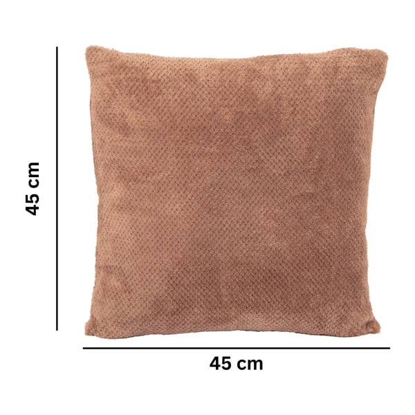 Декоративна възглавница от микроплюш 45x45 cm Pippa – Tiseco Home Studio-image-4