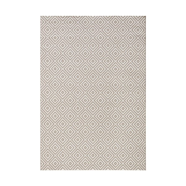 Сив килим за открито , 160 x 230 cm Karo - NORTHRUGS