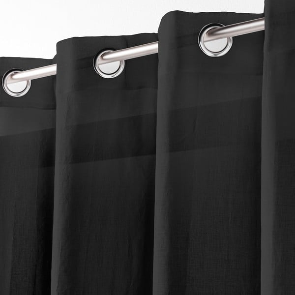 Черна завеса 140x280 cm Telma – douceur d'intérieur-image-1