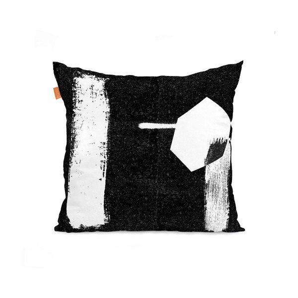 Комплект от 2 памучни калъфки за възглавници Shapes - Blanc-image-3