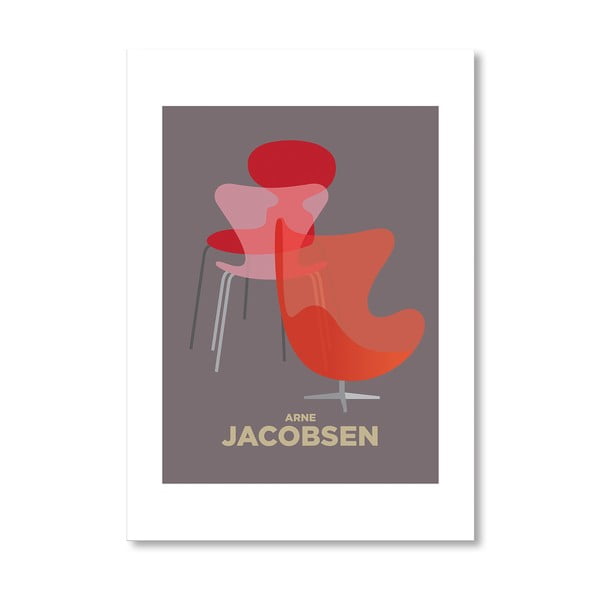 Autorský plakát Arne Jacobsen