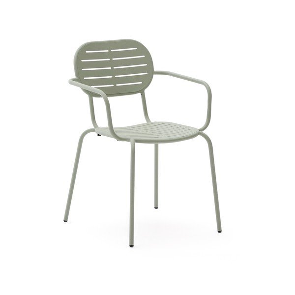 Градински стол метален в цвят мента Brai – Kave Home