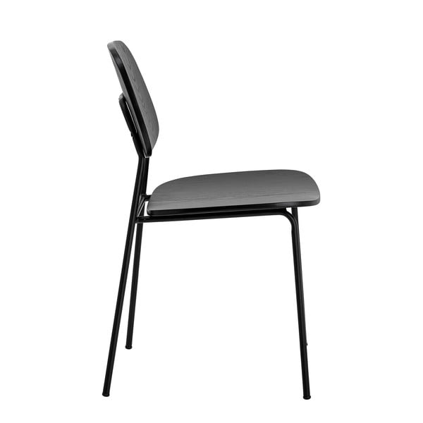 Черен трапезен стол Monza - Bloomingville-image-2