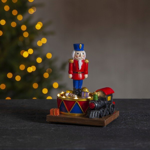 Коледна LED светлинна декорация , височина 16 см Nutcracker - Star Trading-image-1