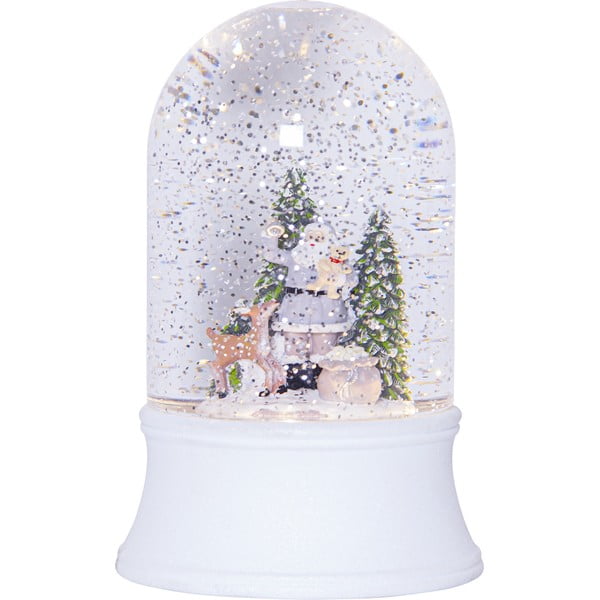 Бяла коледна светлинна украса ø 12 cm Vinter – Star Trading-image-3