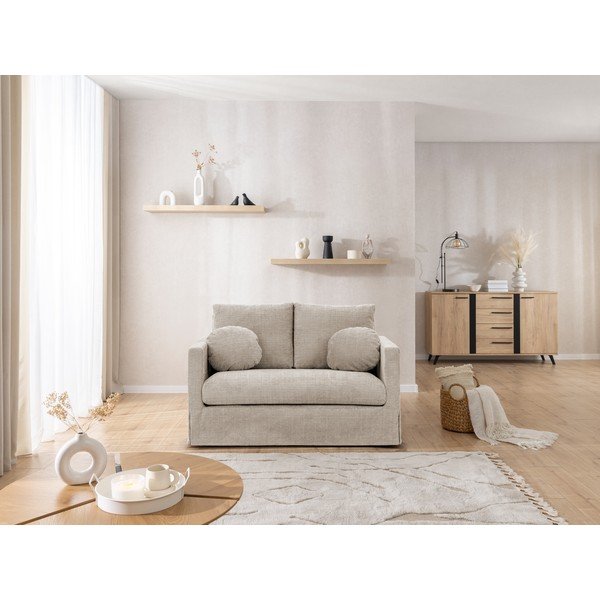 Бежово двуместно покривало Paphos – Ropez-image-1