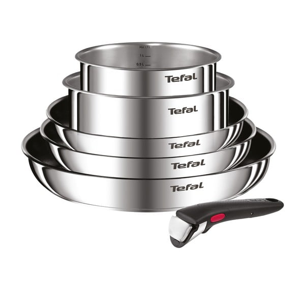 Алуминиев комплект съдове 6 бр. INGENIO Cook Eat L881S604 – Tefal