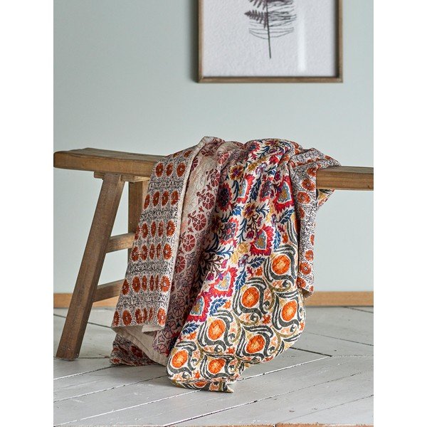 Памучно одеяло 130x150 cm Krea – Bloomingville-image-1