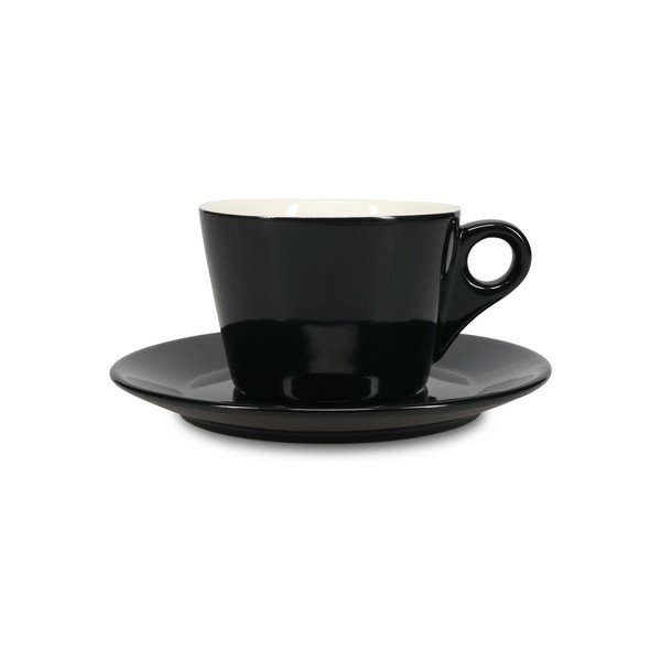 Черна порцеланова чинийка ø 16,5 cm Barista – BonBistro-image-2