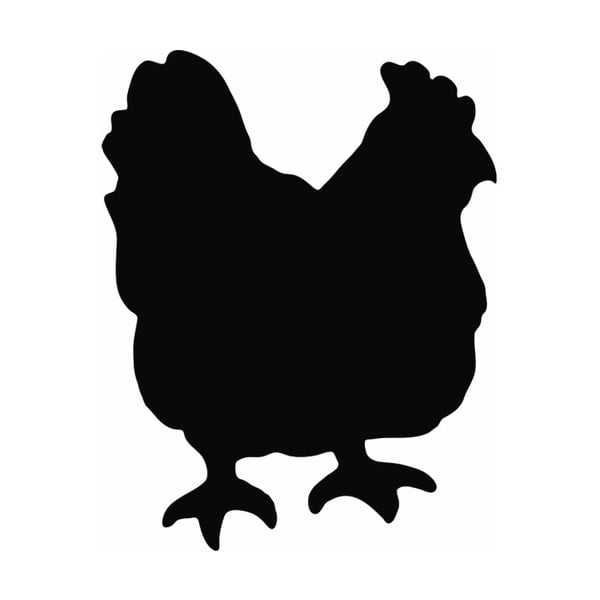 Set popisovací tabule a křídového popisovače Securit® Silhouette Chicken