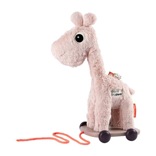Розова играчка на колела Raffi - Done by Deer