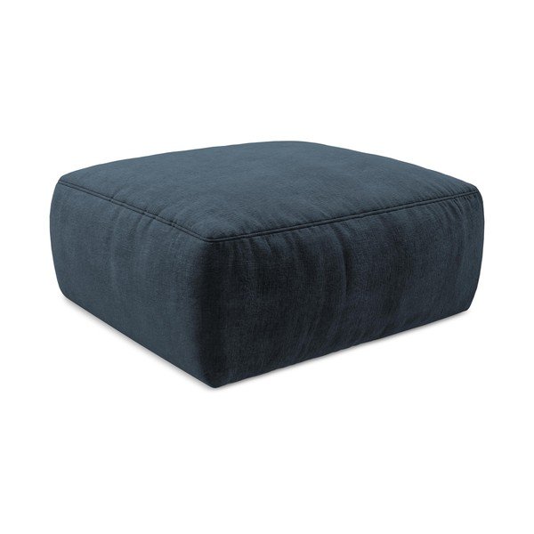 Тъмносиня шенилова табуретка Kuki – Makamii-image-3