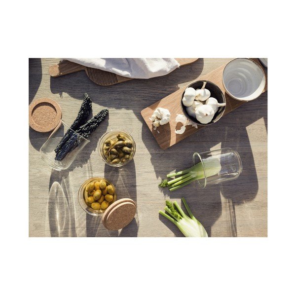 Стъклен буркан Природа, височина 8,6 cm - Sagaform-image-2