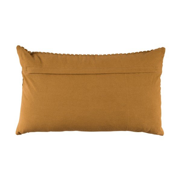 Кафява памучна възглавница , 30 x 50 cm Welts - BePureHome-image-1