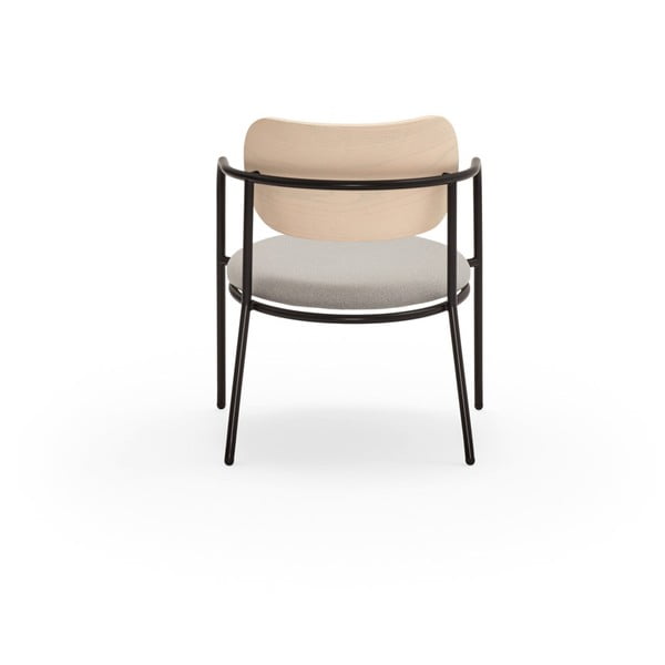 Светлосив трапезен стол в декор от пепел Eclipse - Teulat-image-4