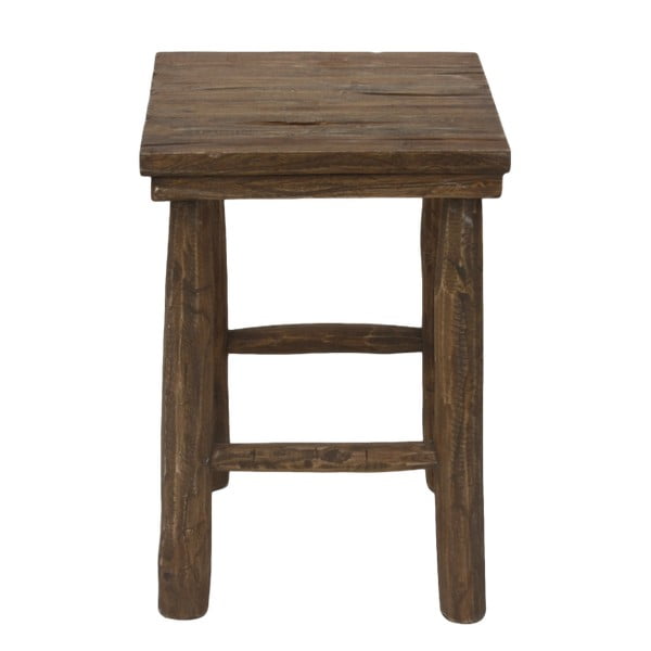 Стол, изработен от необработено тиково дърво Pank - HSM collection