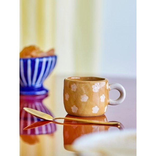 Кафява керамична детска чаша 110 ml Nini – Bloomingville-image-1