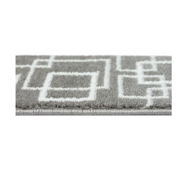 Сиви килими за стълби в комплект 13 бр. 22x73 cm Geometric – Mila Home-image-1