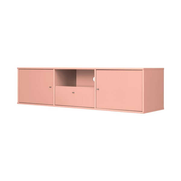 Розова маса за телевизор 161x42x45 cm Mistral – Hammel Furniture-image-1