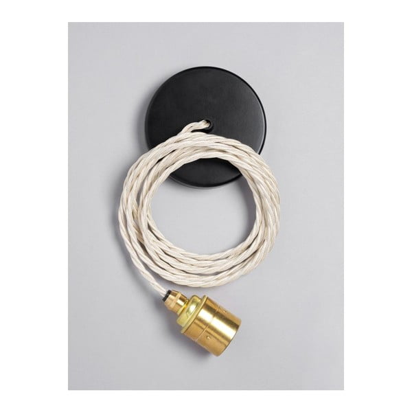 Závěsný kabel Brass Skirt Ivory Cream