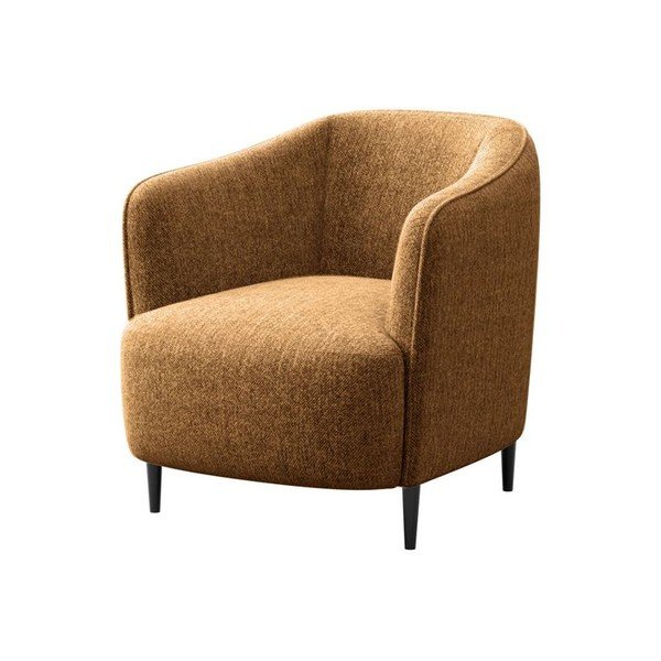 Жълто кресло Galbe – Ghado-image-2