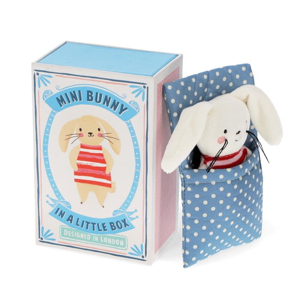 Плюшена играчка Mini Bunny in a Little Box – Rex London