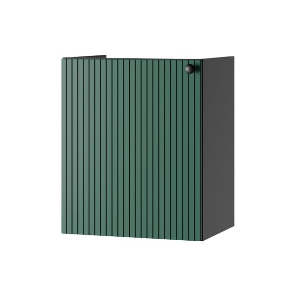 Зелен/антрацитен нисък шкаф за окачване под умивалника 46,5x55,5 cm Asti - STOLKAR