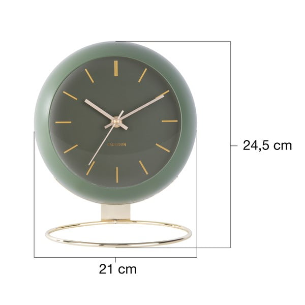 Настолен часовник ø 21 cm Globe – Karlsson-image-4