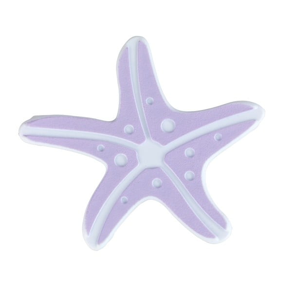 Комплект от 5 светлолилави нехлъзгащи се постелки за баня Starfish - Wenko