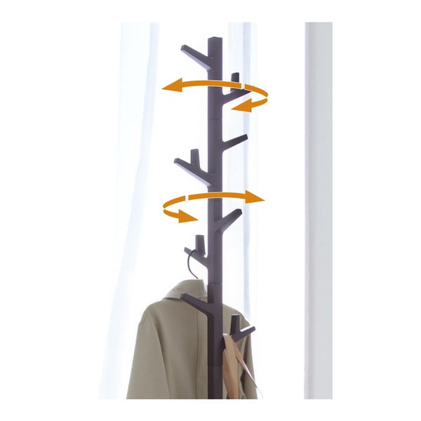 Кафява метална закачалка за дрехи Branch – YAMAZAKI-image-3