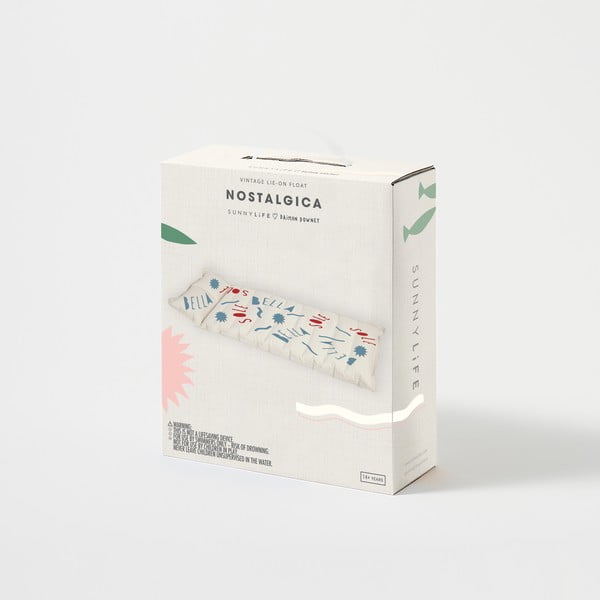 Надуваем матрак , 193 x 70 cm Nostalgica - Sunnylife-image-4