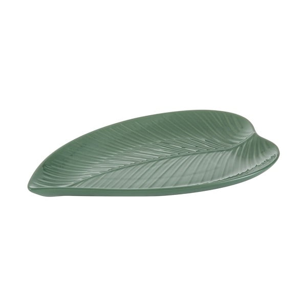 Зелена керамична чиния за сервиране 31,5х20,4 cm In the Forest - Mason Cash