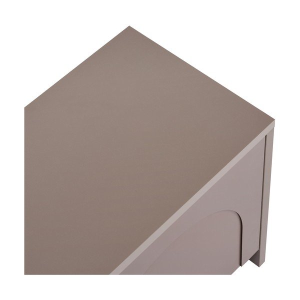 Кафяво-сива маса за телевизор 180x45x32 cm Aurelia – Kalune Design-image-3